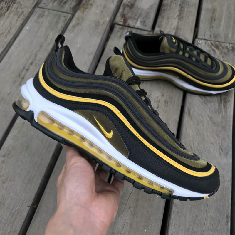 Authentic Nike Air Max 97 Black-Yellow